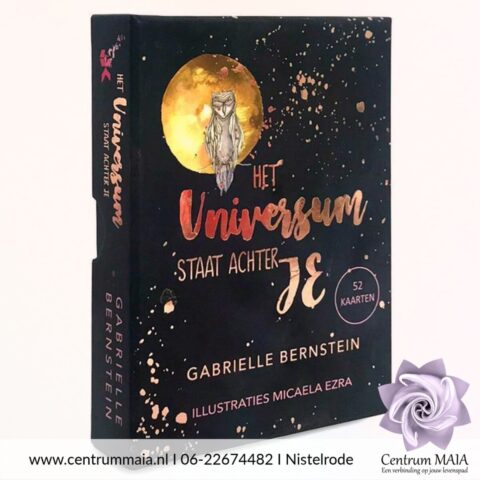 Het universum staat achter je