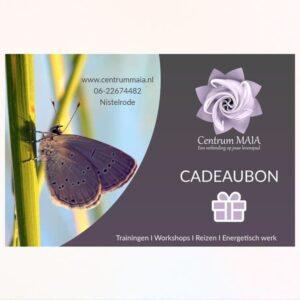 Last-minute presentje, kies voor een leuke en bijzondere digitale kadobon van Centrum MAIA te Nistelrode.